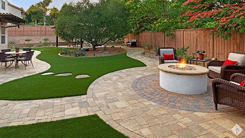 Durable Paver Sidewalks with Custom Curb Appeal
